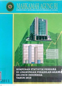 Image of HIMPUNAN STATISTIK PERKARA DI LINGKUNGAN PERADILAN AGAMA SELURUH INDONESIA