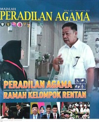 Image of PERADILAN AGAMA RAMAH KELOMPOK RENTAN