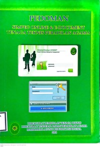 Image of PEDOMAN SIMPEG ONLINE & E-DOCUMENT TENAGA TEKHNIS PERADILAN AGAMA