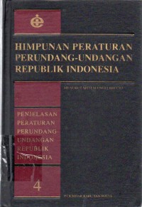 Image of HIMPUNAN PERATURAN PERUNDANG-UNDANGAN REPUBLIK INDONESIA