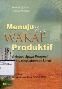 Image of Menuju Era wakaf Produktif